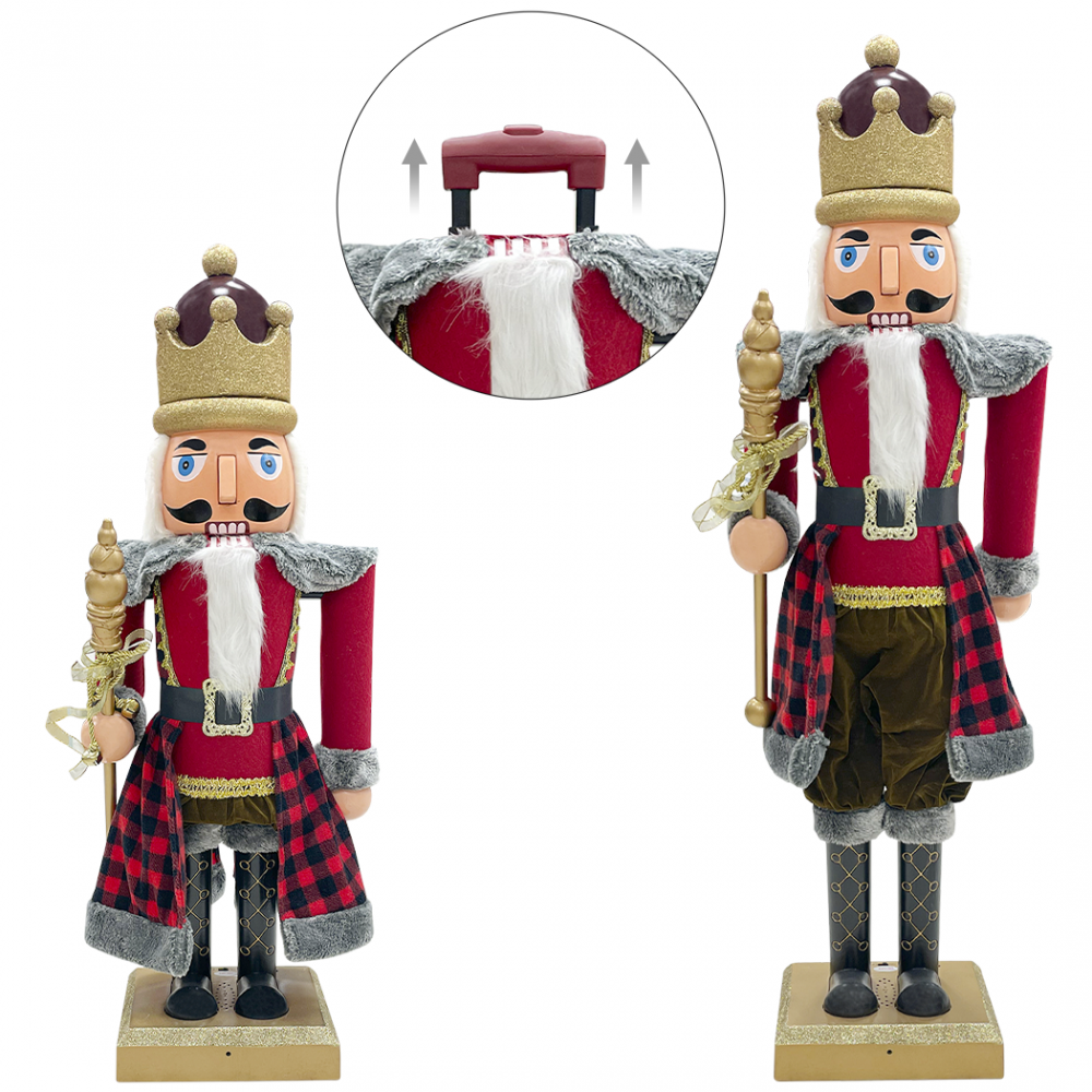 Soldato Schiaccianoci 392075 Rosso Scozzese...