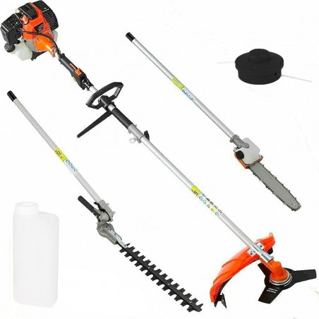 Decespugliatore 4 in 1 a Scoppio ROYALWAVE Tagliasiepi Potatore 2T 43cc 1,7HP