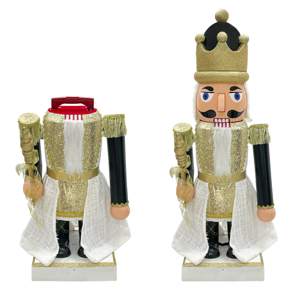 Soldato Schiaccianoci 392082 Soldatino Nero...