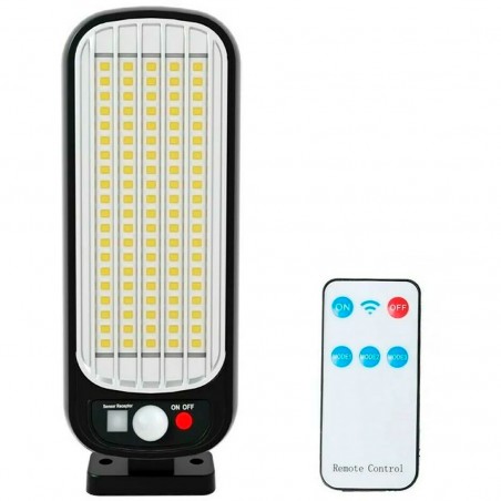 Lampione Stradale 100 LED GL-84069 Lampada Ricarica Energia Solare e Telecomando