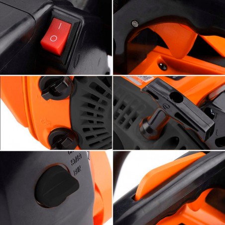 Motosega da Potatura POLAR Potatore Barra 25cm Motore a Scoppio Benzina 2T