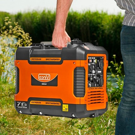 Generatore di Corrente ROYALWAVE Inverter Silenziato 2 KW 79CC 4T Monofase 12V