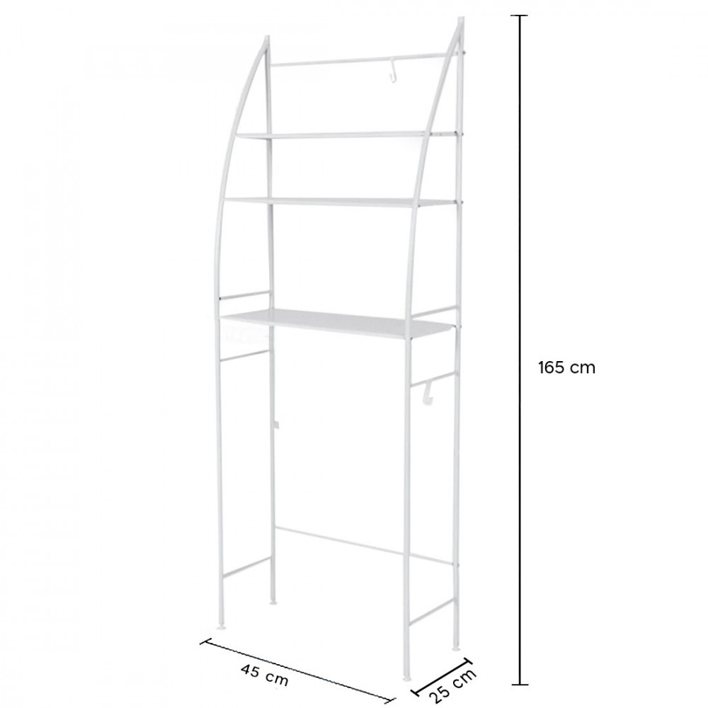 Scaffale Multifunzione Per Bagno 093230 Rack...
