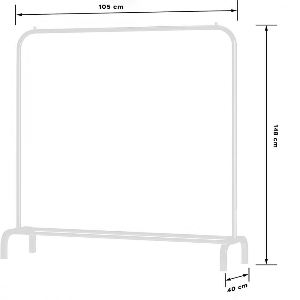 Stand Appendiabiti Autoportante 210955...