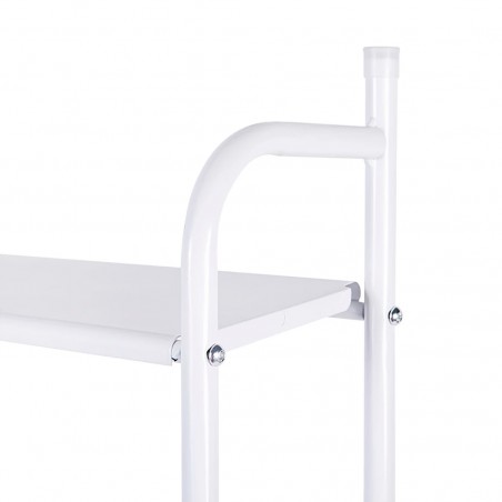 Scaffale per Lavatrice 001066 Rack Mensole Salvaspazio Organizer Bagno 145x60x26