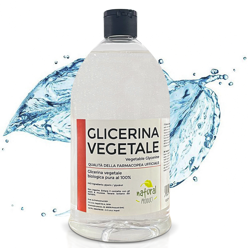 Glicerina vegetale pura 1000 mL glicerolo bio...
