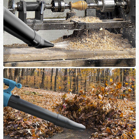 Soffiatore a Batteria ROYALWAVE QOF3011 Ricaricabile 26V Soffiafoglie Portatile