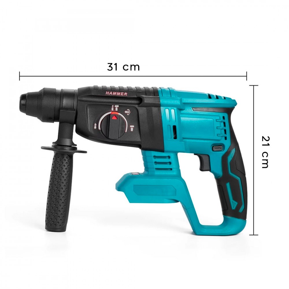 Trapano 2 Batterie ROYALWAVE Martello a...