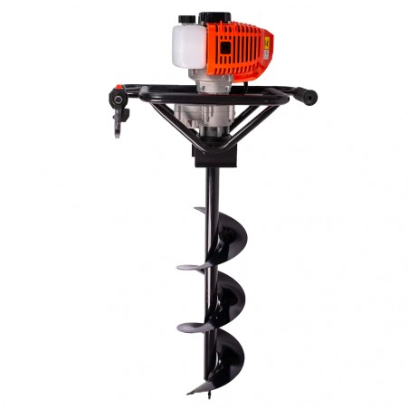 Trivella a Scoppio Motore 2 Tempi 84979 52cc a Miscela Prolunga 50cm e 3 punte