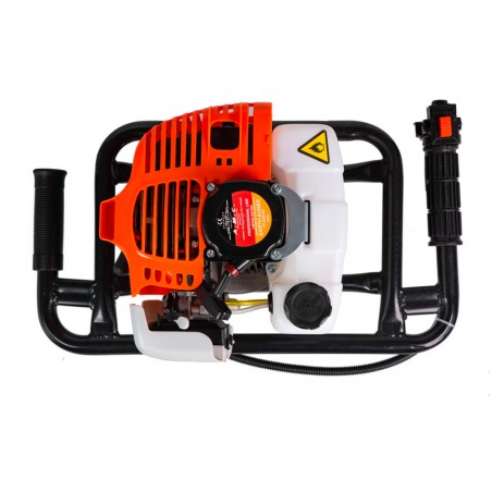 Trivella a Scoppio Motore 2 Tempi 84979 52cc a Miscela Prolunga 50cm e 3 punte