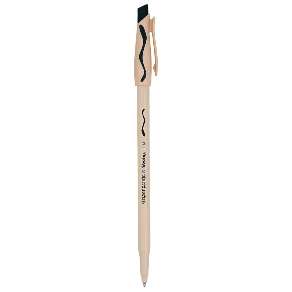 Penna a Sfera Nera Paper Mate Replay...