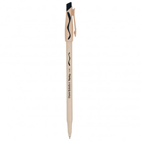 Penna a Sfera Nera Paper Mate Replay Cancellabile Confezione 12 Pezzi Punta 1mm