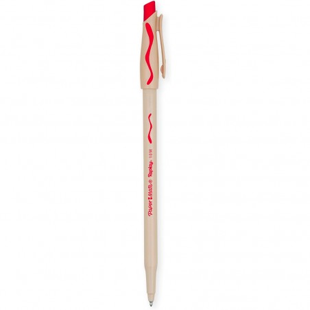 Penna a Sfera Rossa Paper Mate Replay Cancellabile Confezione 12 Pezzi Punta 1mm