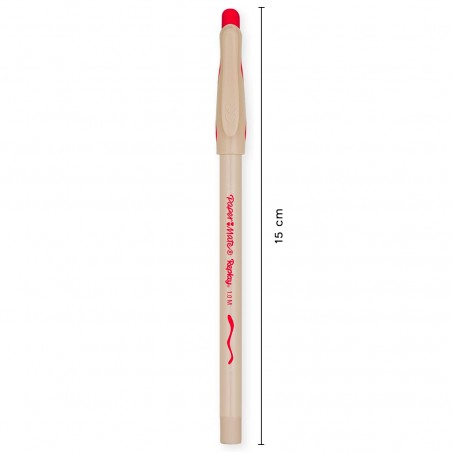 Penna a Sfera Rossa Paper Mate Replay Cancellabile Confezione 12 Pezzi Punta 1mm