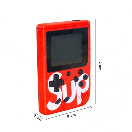 Console Portatile SUP GAME BOX Retro 180296 Videogioco a Colori con 400 Giochi