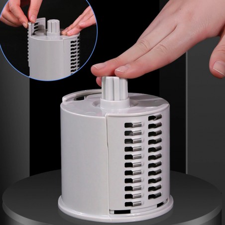 Tagliaverdure Mandolina Multifunzione 345360 Affettatrice con Lame di Ricambio