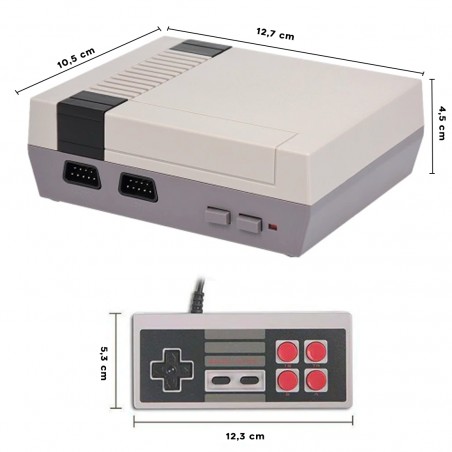 Mini Console Classic Game Retro 680050 Videogioco 2 Controller con +300 Giochi