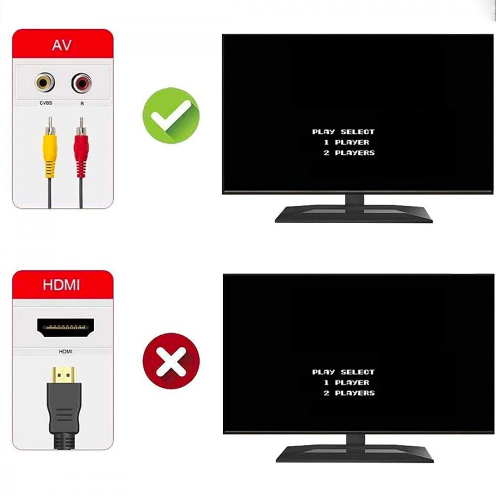 Mini Console Classic Game Retro 680050...