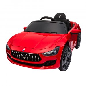 Auto bambini elettrica MASERATI GHIBLI LT880 con mp3 luci led 12V telecomando