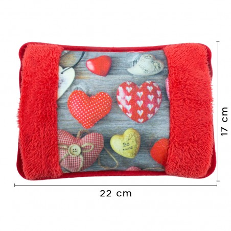 Borsa Acqua Calda Elettrica 439008 Tasca Scaldamani Ricaricabile per Inverno