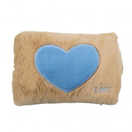 Borsa Acqua Calda Elettrica 439005 Scaldamani Cuore Ricaricabile Tasca a Peluche