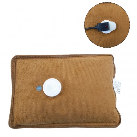 Borsa Acqua Calda Elettrica 439001 Scaldamani Ricaricabile Tasca Cane a Peluche