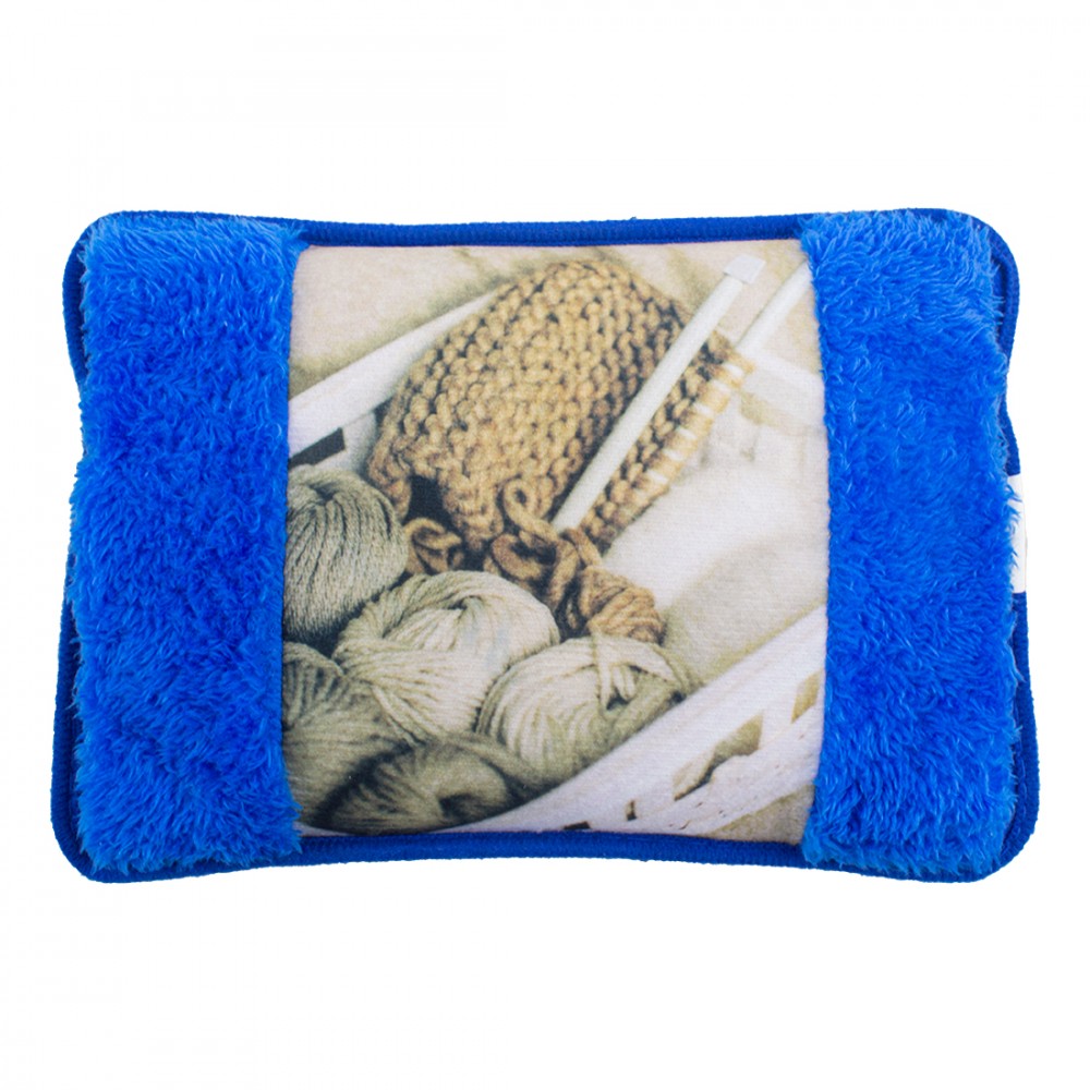 Image of Borsa Acqua Calda Elettrica 439010 Tasca Scaldamani Ricaricabile per Inverno Blu052