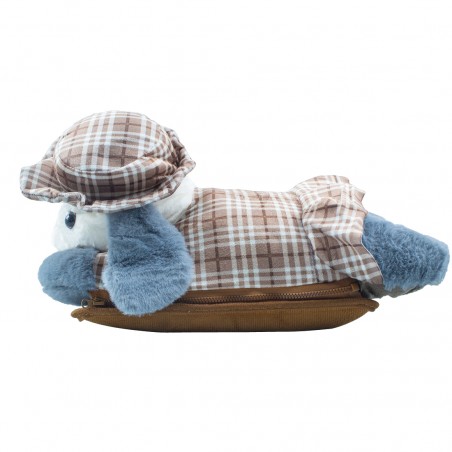 Borsa Acqua Calda Elettrica 439001 Scaldamani Ricaricabile Tasca Cane a Peluche