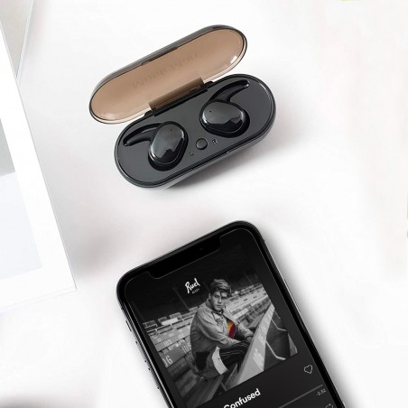 Cuffie Bluetooth V5.0 Auricolari Wireless 802914 Senza Fili Touch con Microfono