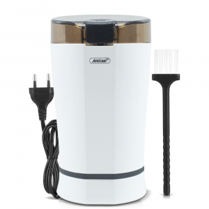 Macinacaffè Elettrico Lame in Acciaio 150W Macina Chicchi di Caffè Spezie Frutta