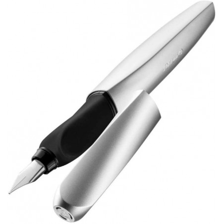 Penna Stilografica Pelikan Twistx Frosted Impugnatura Ergonomica Inchiostro Blu