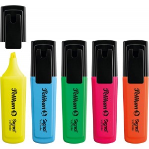 Evidenziatore Signal Pelikan Confezione Risparmio 10...