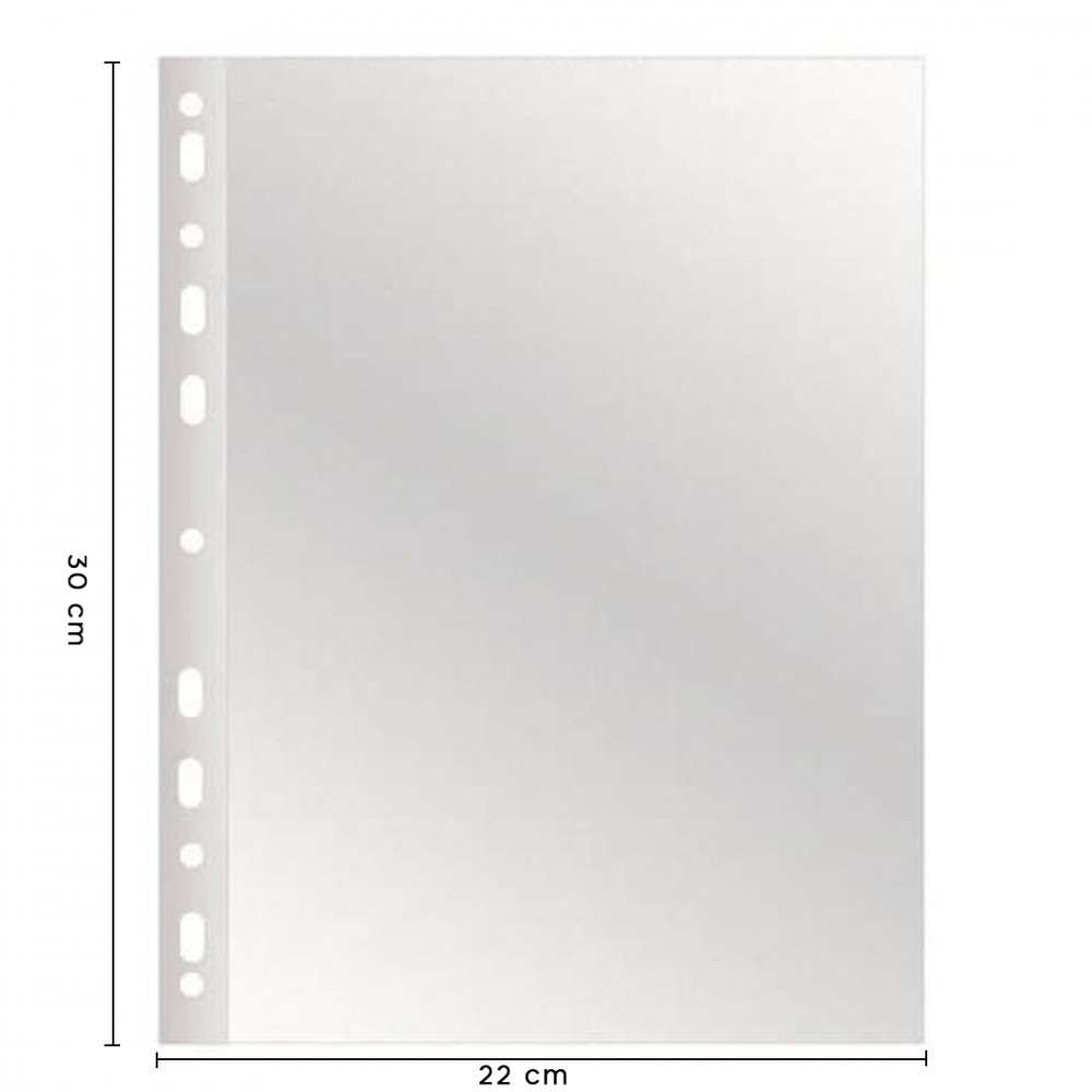 Pack 500 Pezzi Buste Perforate Trasparenti...
