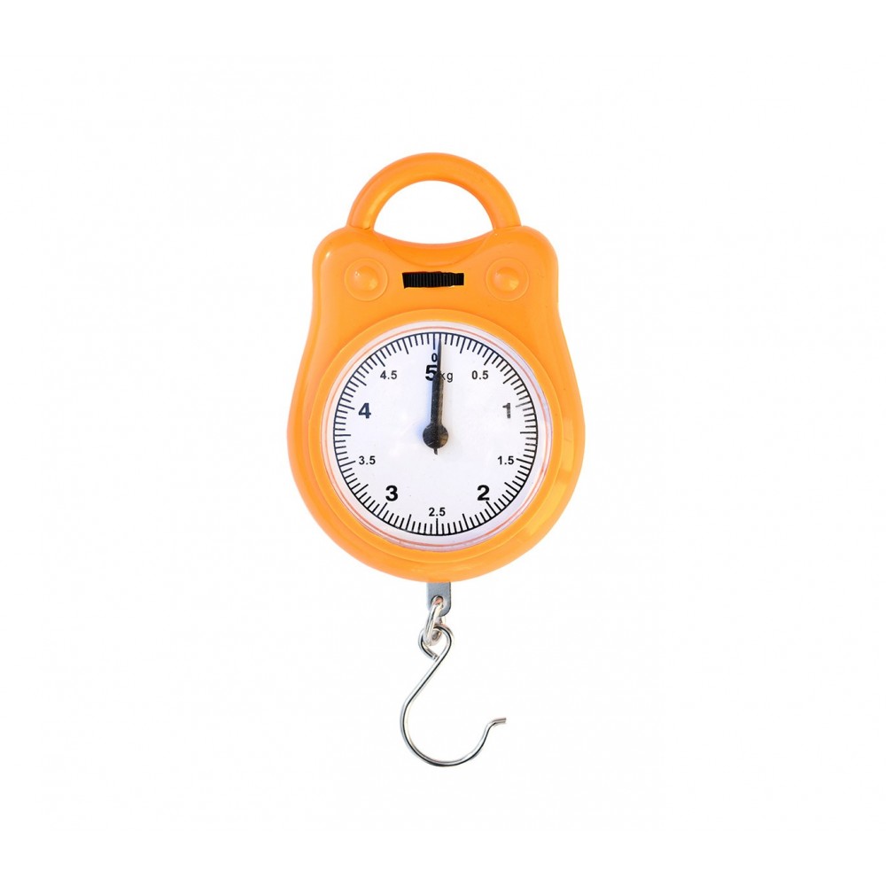 Bilancino multiuso analogico fino a 5 kg indicato per la pesca e per la caccia pesa frutta e verdura