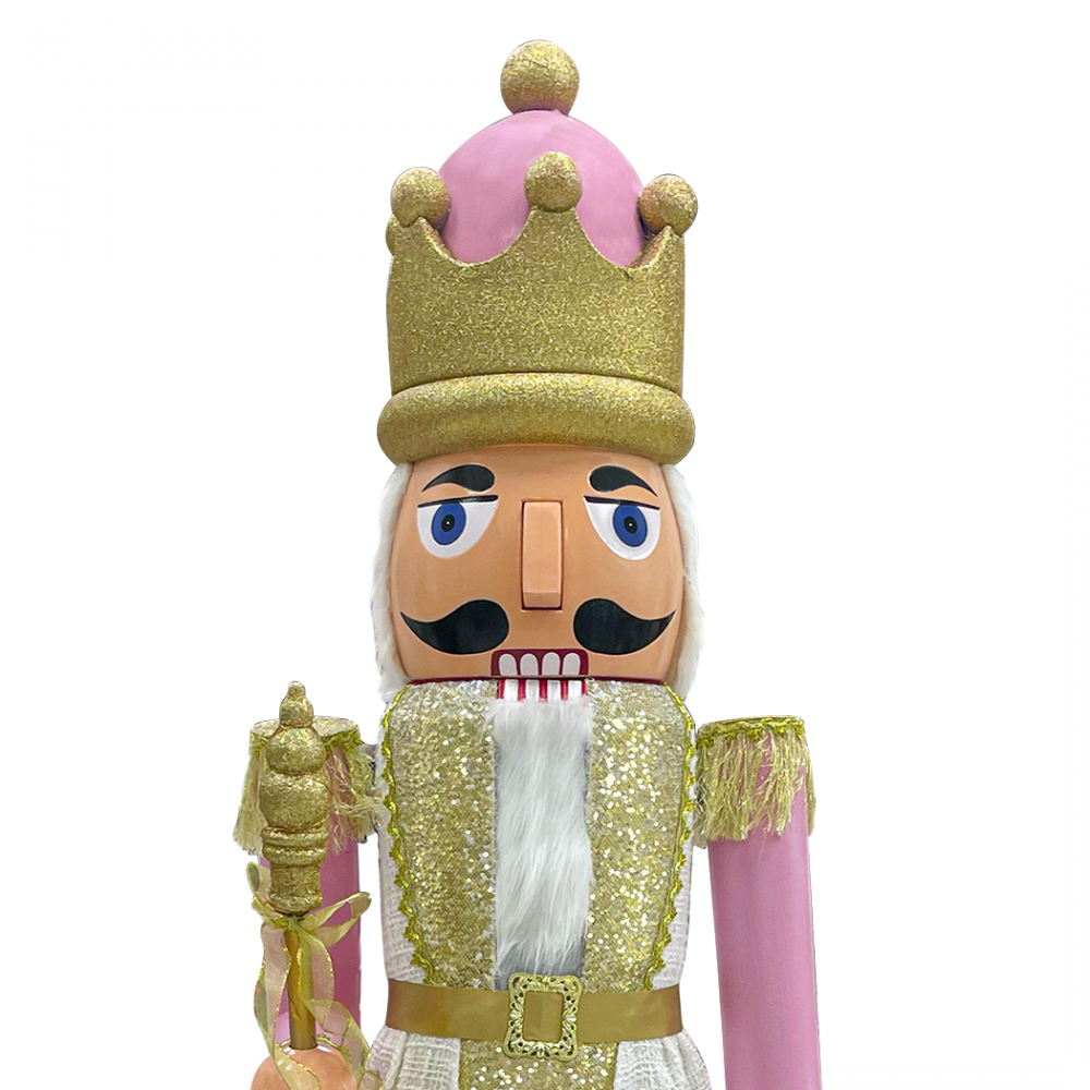 Soldato Schiaccianoci 392070 Soldatino Rosa...