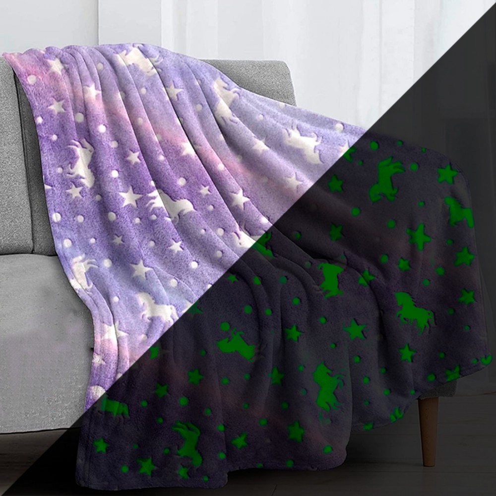 Coperta Magica per Bambini Plaid in Pile Lilla...