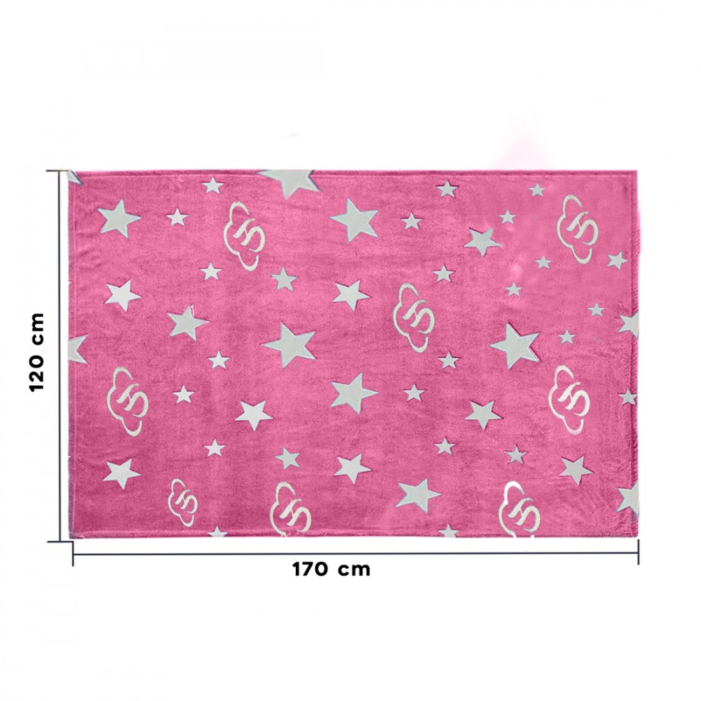 Coperta Magica per Bambini Plaid in Pile Rosa...