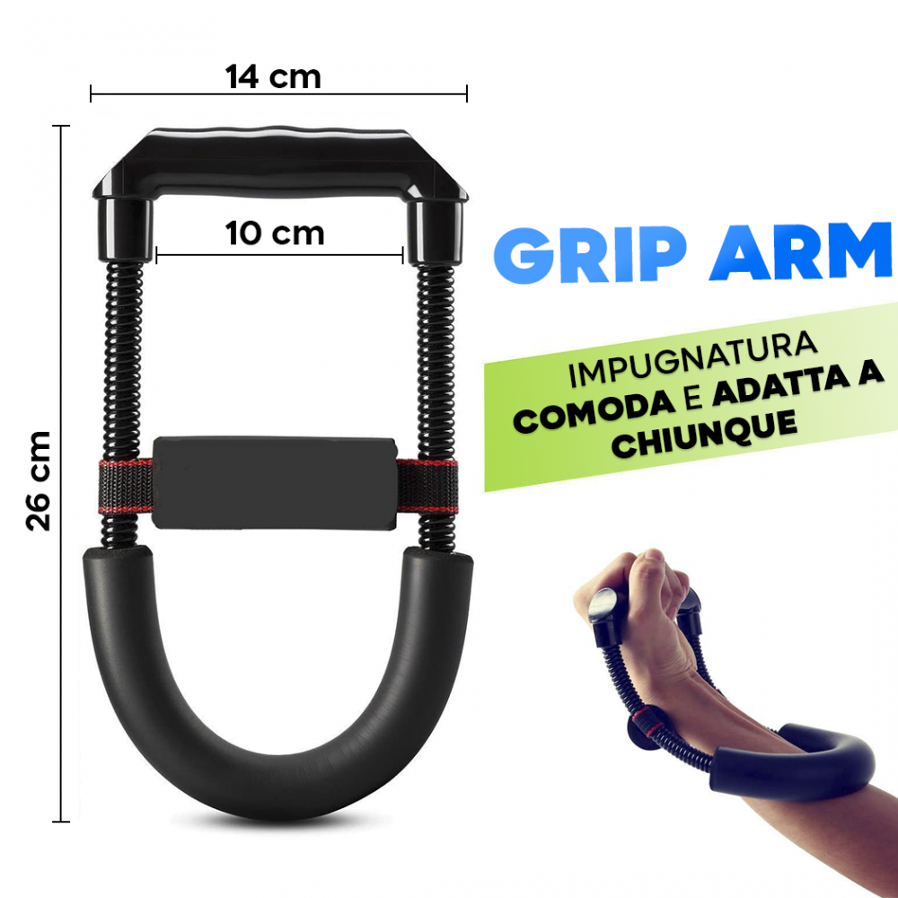 Grip Arm Attrezzo 10748 allenamento dei muscoli...