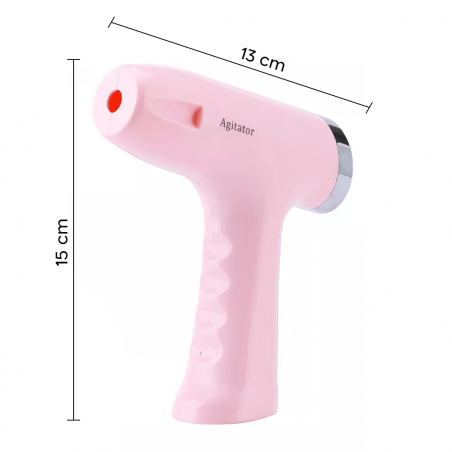 Mini Sbattitore Ricaricabile con Fruste Tritatutto Frullino per Uova 5 Velocità