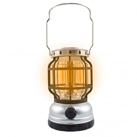 Lanterna Campeggio ZJ-199OT Luce Emergenza Portatile Ricarica Solare e Cavo USB