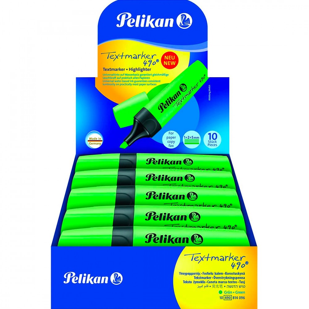 Evidenziatore Textmarker 490 Pelikan Confezione...