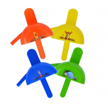 Set da 4 formine colorate per ghiaccioli fatti in casa  Winnie The Pooh con cannuccia