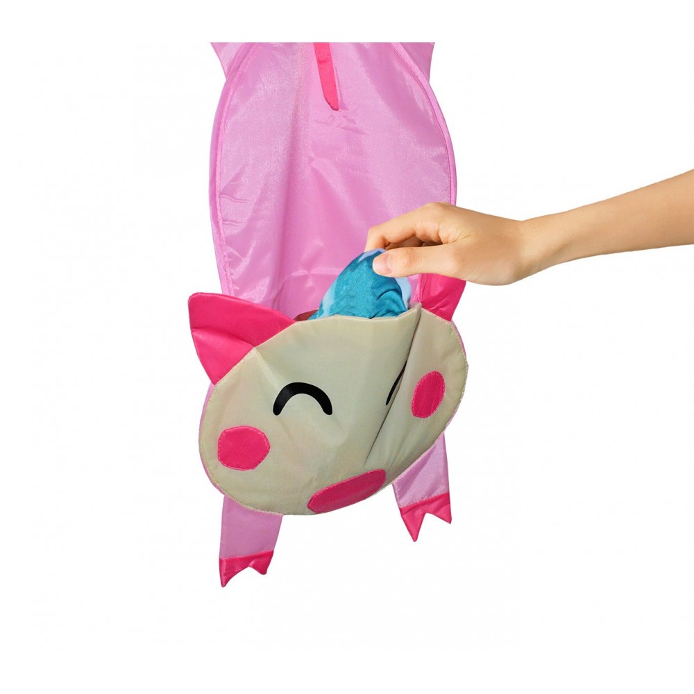 Portapigiamino a forma di simpatici animaletti per la cameretta dei bambini in tessuto impermeabile con tasche