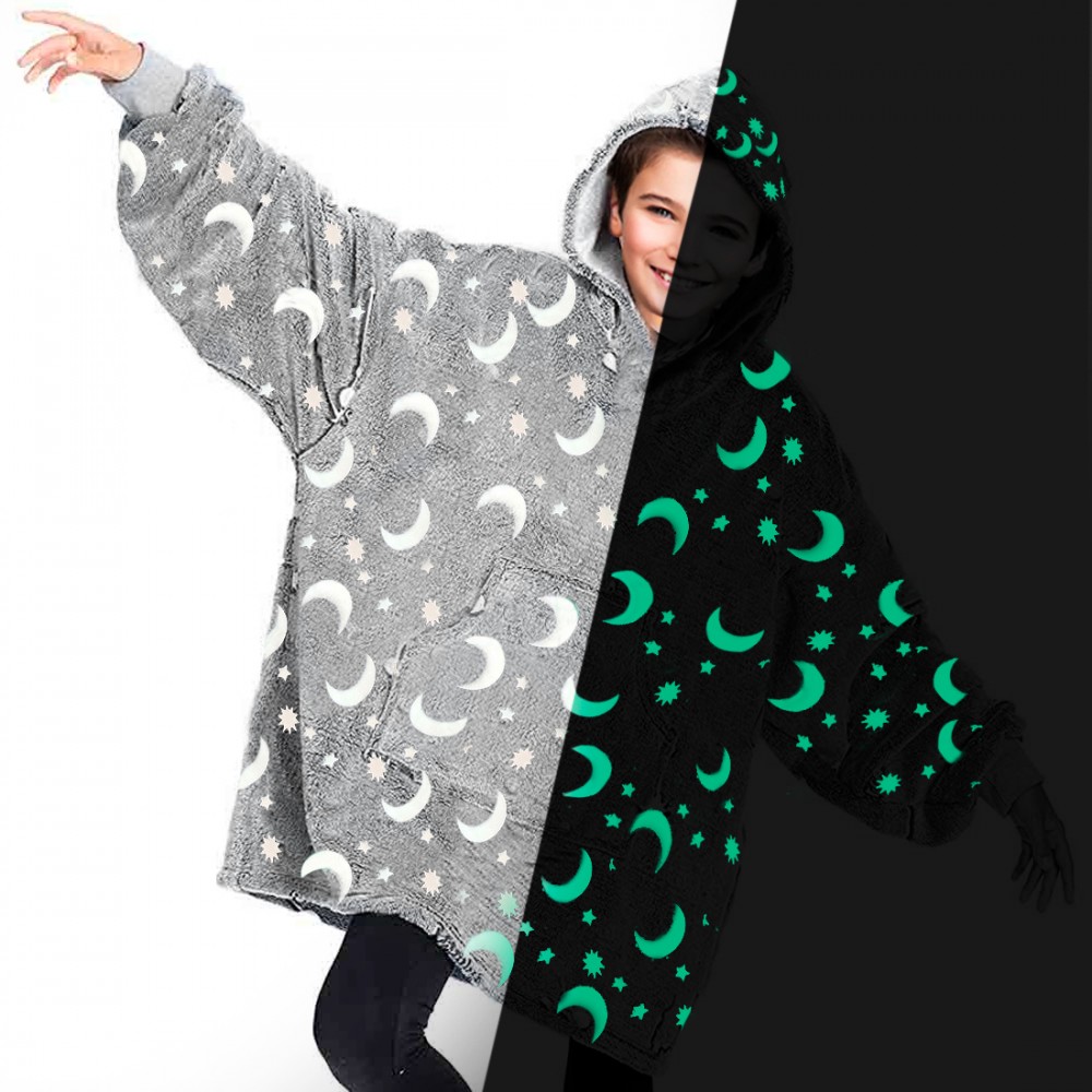 Mantella in Pile per Bambini Fantasia...