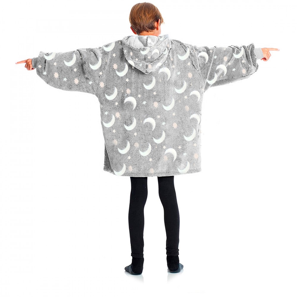 Mantella in Pile per Bambini Fantasia...