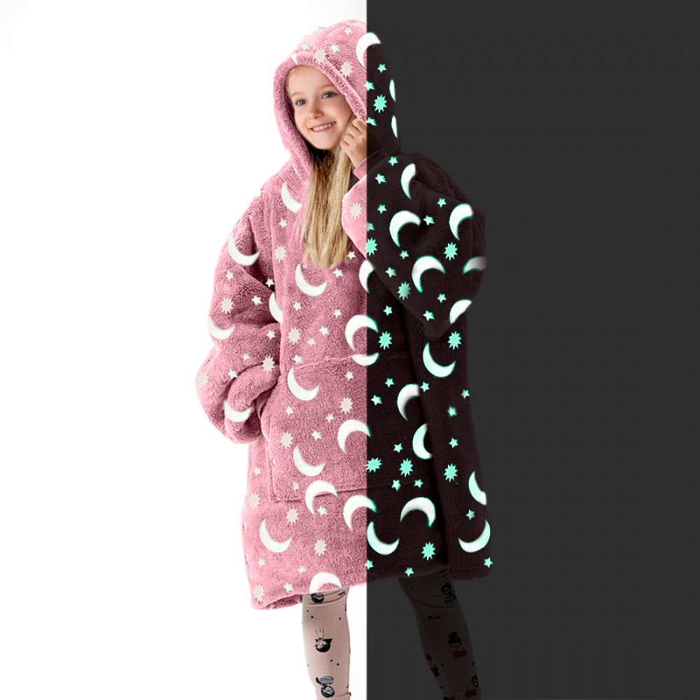 Mantella in Pile per Bambini Fantasia...