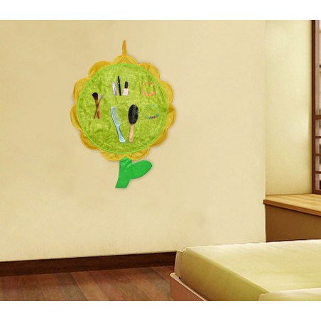 Portaoggetti da parete DOLCE FIORE multitasche salvaspazio 9 tasche per dare colore ad ogni stanza