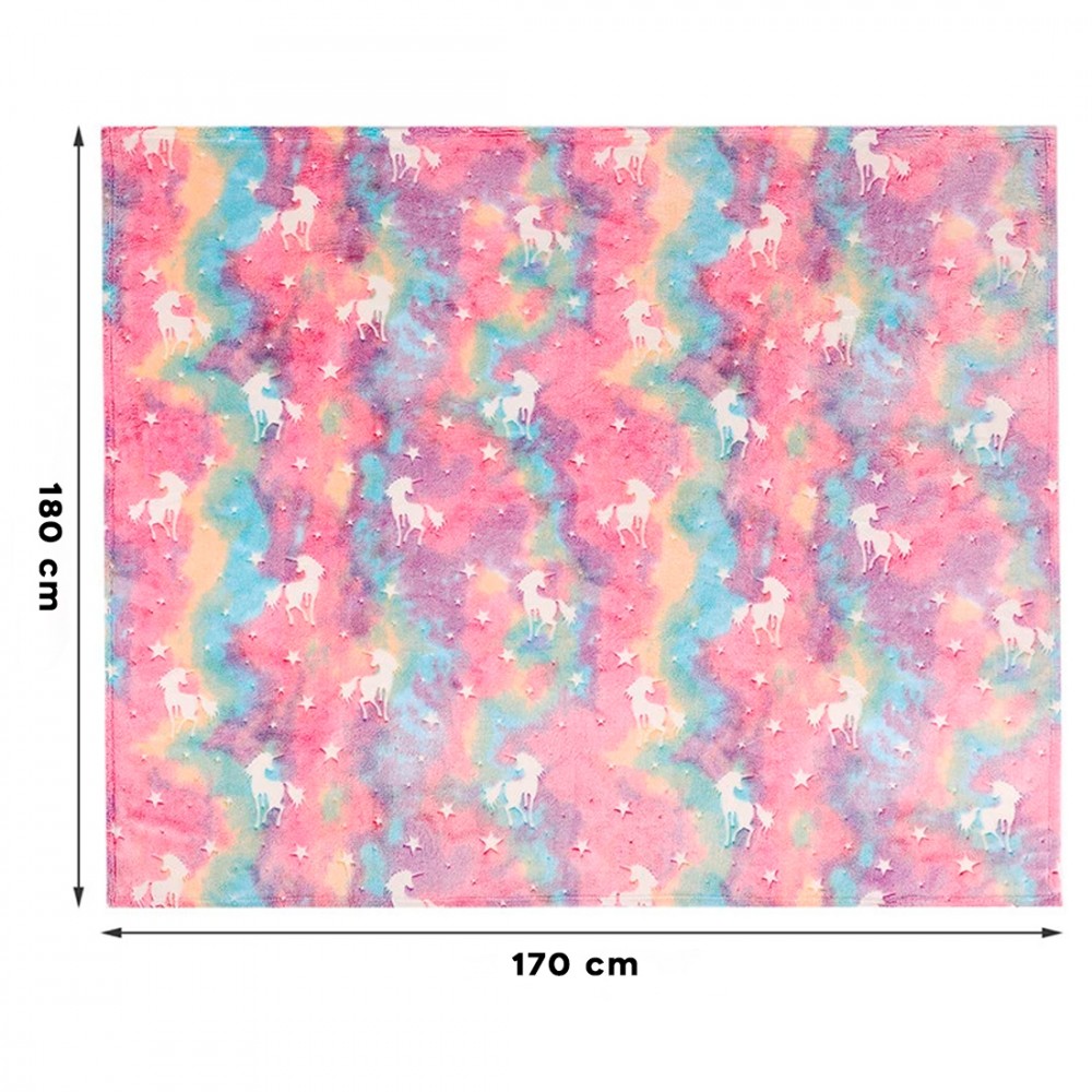 Coperta Magica per Bambini Plaid in Pile Rosa...