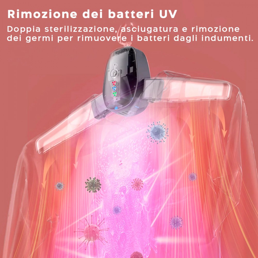 Gruccia Elettrica Asciuga Riscalda Sterilizza...