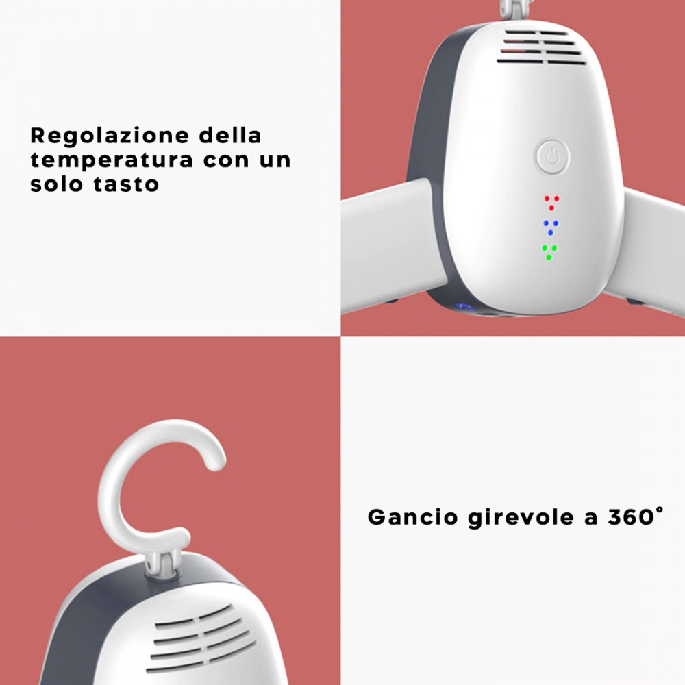 Gruccia Elettrica Asciuga Riscalda Sterilizza...
